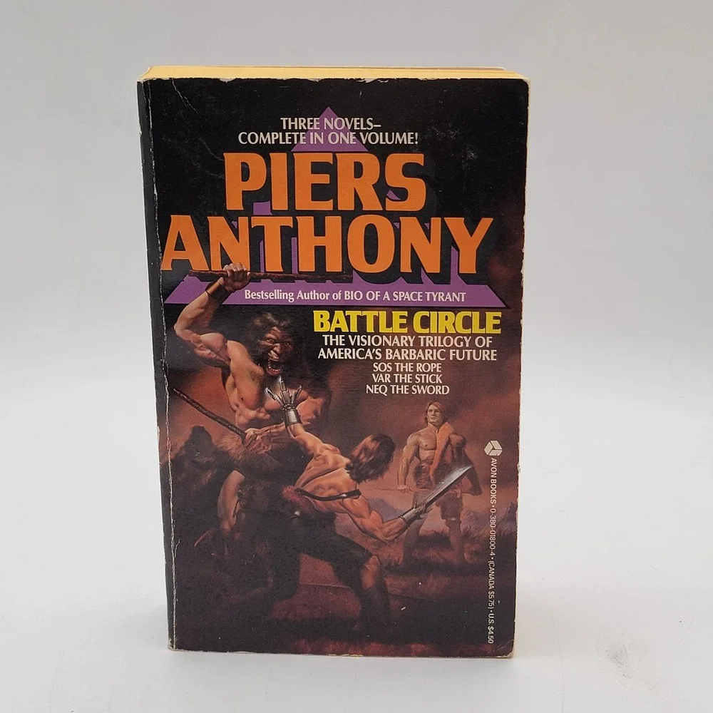 Piers‎ Anthony Sci-Fi Lot 4 Paperback Politician Hard Sell Mute Battle Circle